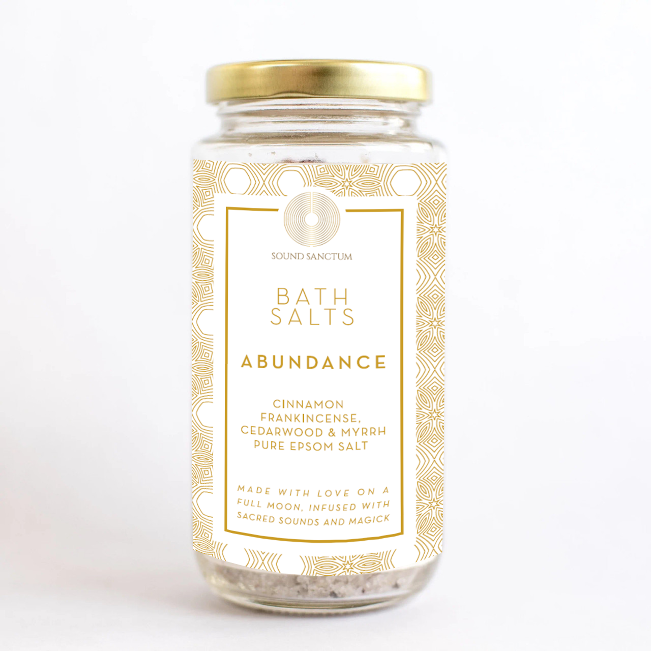 Abundance: Cinnamon, Frankincense, Cedarwood & Myrrh Pure Epsom Salt