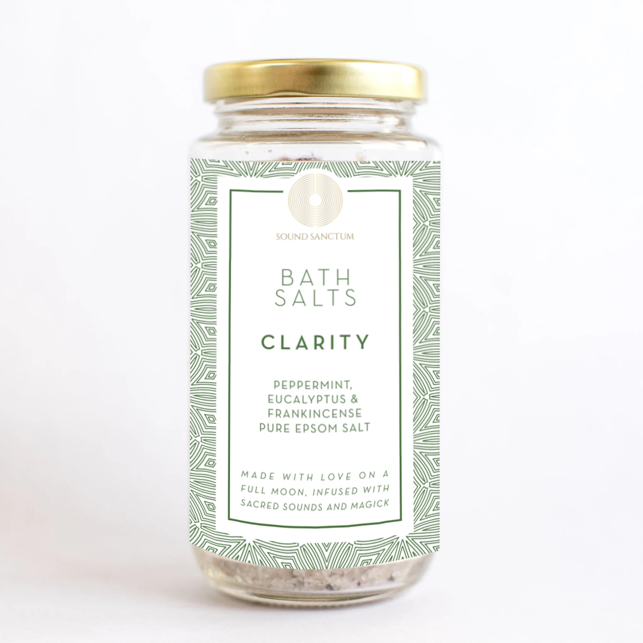 Clarity: Peppermint, Eucalyptus & Frankincense Pure Epsom Salt